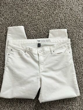 GAP White Skimmer Skinny Jeans - Women's Slim Fit
